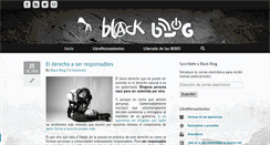 Desktop Screenshot of blackblog.es